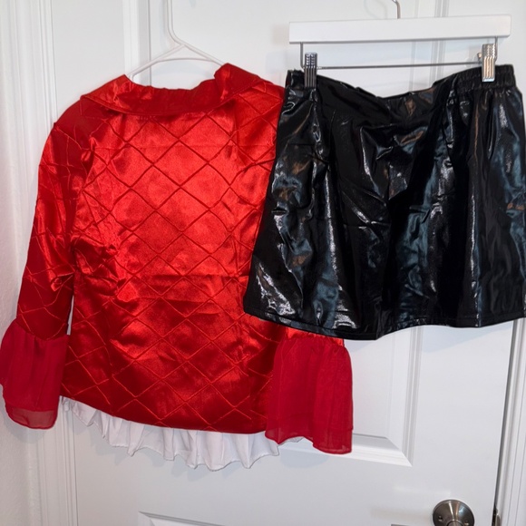 Harley Cosplay Harleen Costume Dress Outfit Suit UniformFull Set Size Medium - Picture 7 of 16